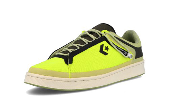 Fuse Tape Converse Pro Leather Ox Black Yellow 169523C 02