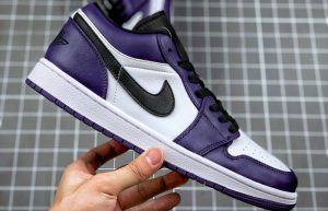 Jordan 1 Low White Court Purple 553558-500 02