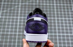 Jordan 1 Low White Court Purple 553558-500 04