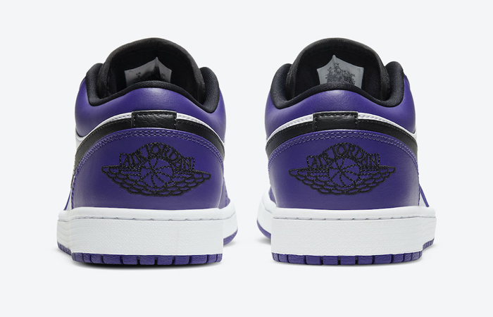 Jordan 1 Low White Court Purple 553558-500 08