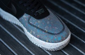 Nike Air Force 1 Crater Black CT1986-002 on foot 02