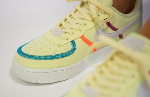 Nike Air Force 1 LX Light Lime CK6572-700 on foot 02
