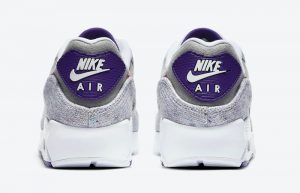 Nike Air Max 90 NRG Grey Purple CT1684-100 05