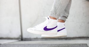 The Nike Blazer Mid 77 White Purple Is Only £65 After Final Reduction At Offspring! featured image