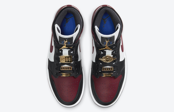Nike Jordan 1 Mid Maroon Black CZ4385-016 07