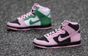 Nike SB Dunk High Invert Celtics Pink CU7349-001 02