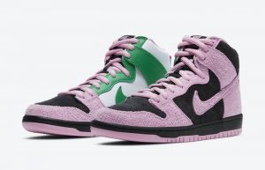 Nike SB Dunk High Invert Celtics Pink CU7349-001 05