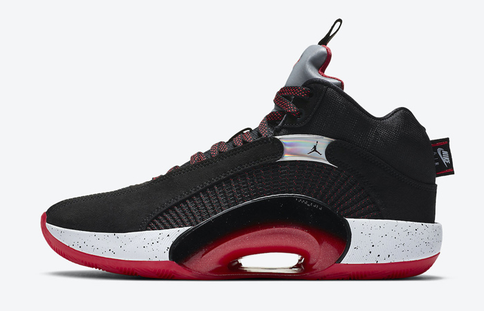Now 'Bred' Colourway Can Be Seen In The Upcoming Air Jordan 35