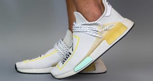 On-Feet Photos of the Asia Exclusive Pharrell adidas NMD Hu Cream