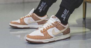 On Foot Images Of Nike Dunk Low PRM Medium Curry 02