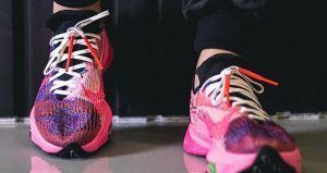 On Foot Look At The Off-White Nike Air Zoom Tempo NEXT% Purple 03