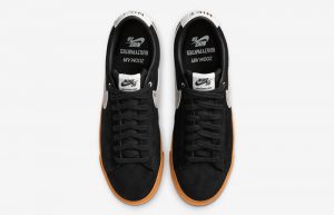 Wacko Maria Nike SB Blazer Low Snakeskin Black DA7257-001 04
