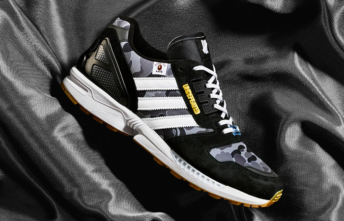 BAPE And Undefeated Teams Up With adidas ZX 8000 For An Extraordinary Collab