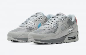 Nike Air Max 90 Moscow Grey Silver DC4466-001 02