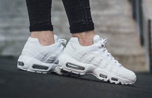 Nike Air Max 95 Essential White CT1268-100 on foot 02