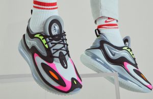 Nike Air Max Zephyr Grey Pink CT1682-002 on foot 01