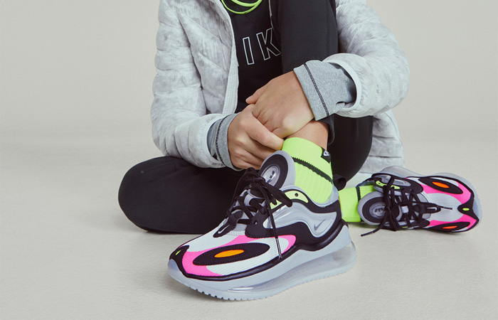Nike Air Max Zephyr Grey Pink CT1682-002 on foot 02
