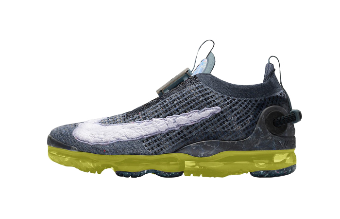 Nike Air VaporMax 2020 Flyknit By You Grey Volt CW0601-440 01
