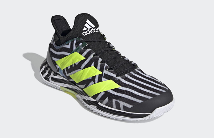 adidas Adizero Ubersonic 4 Tennis Shoes Black Solar Yellow G55454 05
