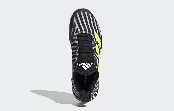 adidas Adizero Ubersonic 4 Tennis Shoes Black Solar Yellow G55454 07
