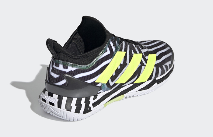 adidas Adizero Ubersonic 4 Tennis Shoes Black Solar Yellow G55454 08
