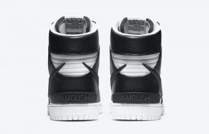 Ambush Nike Dunk High Core Black White CU7544-001 05