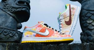 Artistic Look Of Nike SB Dunk Low Street Hawker Honoring Chinese Cuisines