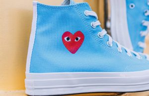 Comme des Garcons Play Converse Chuck Taylor All Star 70 High Blue 168300C 04
