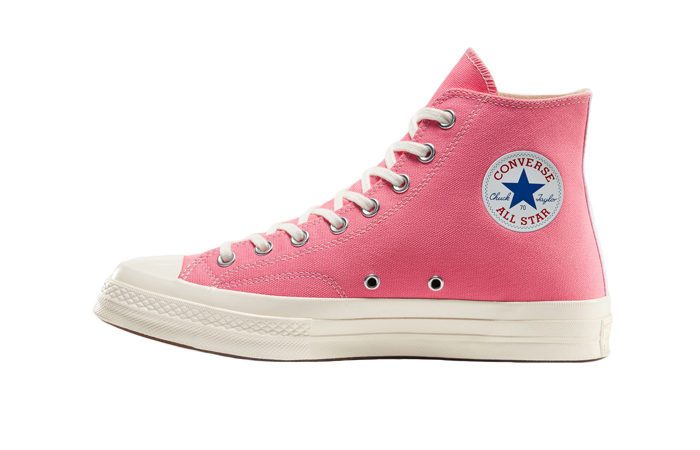 Comme des Garcons Play Converse Chuck Taylor All Star 70 High Pink 168301C 01