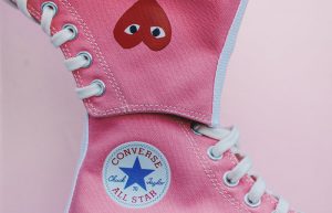 Comme des Garcons Play Converse Chuck Taylor All Star 70 High Pink 168301C 03