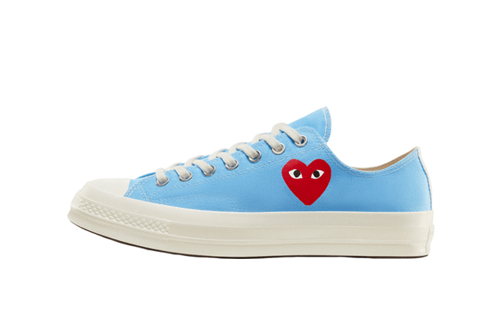 Comme des Garcons Play Converse Chuck Taylor All Star 70 Low Blue 168303C -  Where To Buy - Fastsole