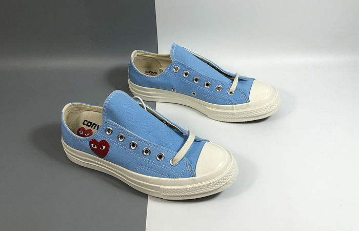 Comme des Garcons Play Converse Chuck Taylor All Star 70 Low Blue 168303C 03