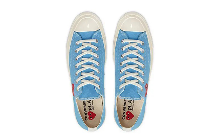 Comme des Garcons Play Converse Chuck Taylor All Star 70 Low Blue 168303C 06