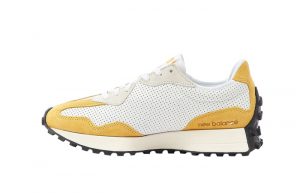 New Balance 327 Perforated Pack White Yellow MS327PG 01