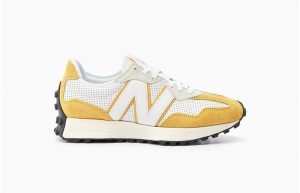 New Balance 327 Perforated Pack White Yellow MS327PG 03