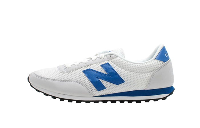 new balance 410 navy and white trainers