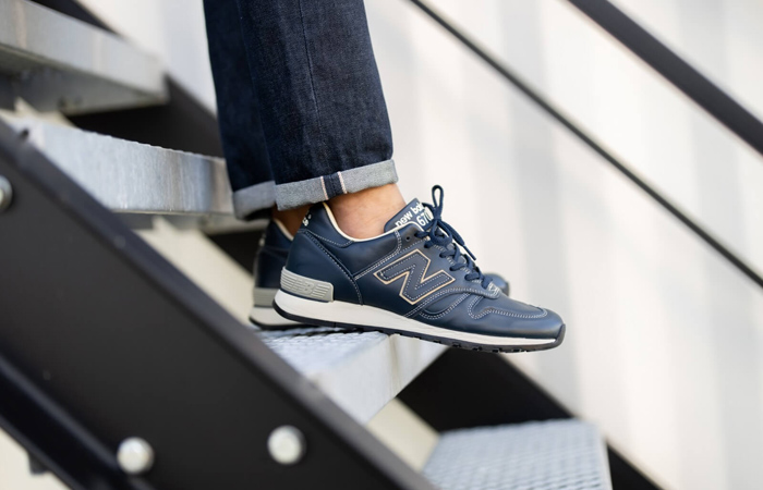 New Balance 670 Made in England Navy M670NVY - Fastsole