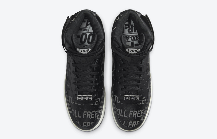 Nike Air Force 1 High 07 Premium Black CU1414-001 04