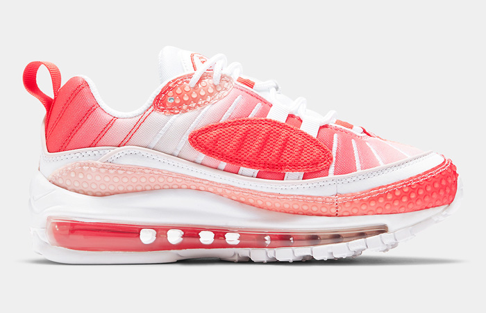 Nike Air Max 98 Bubble Track Red White Womens CI7379-600 03