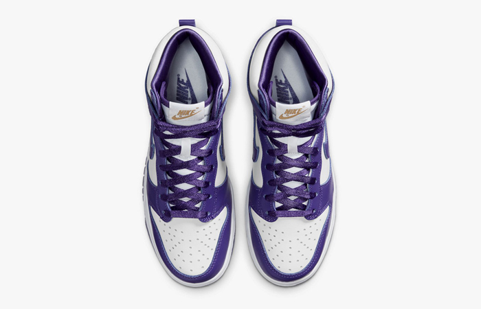 Nike Dunk High White Varsity Purple Womens DC5382-100 07