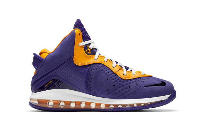 Nike LeBron 8 Lakers Purple Orange DC8380-500 03