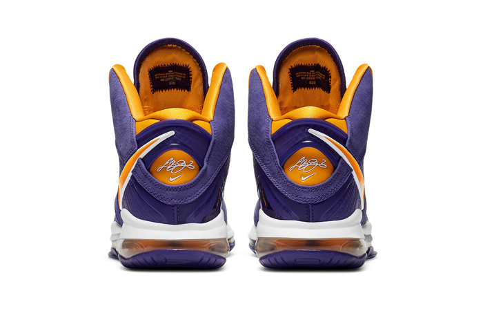 Nike LeBron 8 Lakers Purple Orange DC8380-500 05