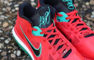 Nike LeBron 9 Low Liverpool Action Red DH1485-600 03