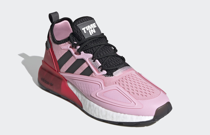 Ninja adidas ZX 2K Boost Pink Black FZ0454 02