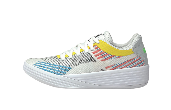 Puma Clyde All Pro White Yellow 194039-01 01