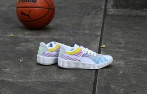 Puma Clyde All Pro White Yellow 194039-01 02
