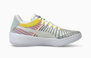 Puma Clyde All Pro White Yellow 194039-01 06
