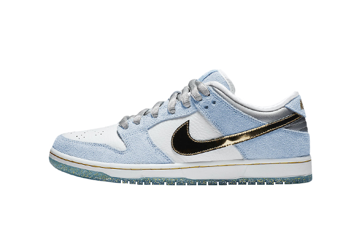 Sean Cliver Nike SB Dunk Low White Psychic Blue DC9936-100 01