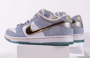 Sean Cliver Nike SB Dunk Low White Psychic Blue DC9936-100 04