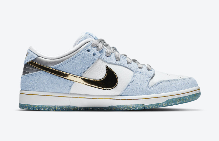 Sean Cliver Nike SB Dunk Low White Psychic Blue DC9936-100 06
